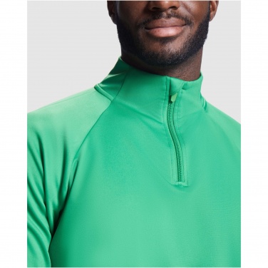 Logo trade promotional giveaway photo of: Epiro long sleeve unisex quarter zip sweatshirt