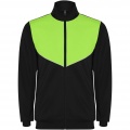 Evans kids tracksuit, Solid black / Lime