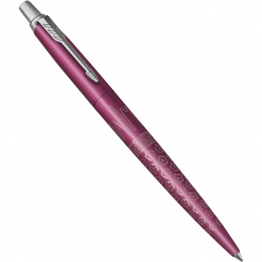 Logo trade business gifts image of: Parker Jotter SE Global Icons colour trim ballpoint pen