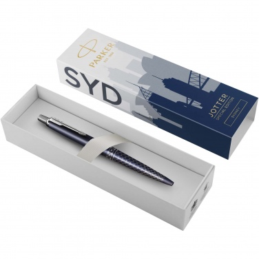 Logo trade promotional gifts image of: Parker Jotter SE Global Icons colour trim ballpoint pen