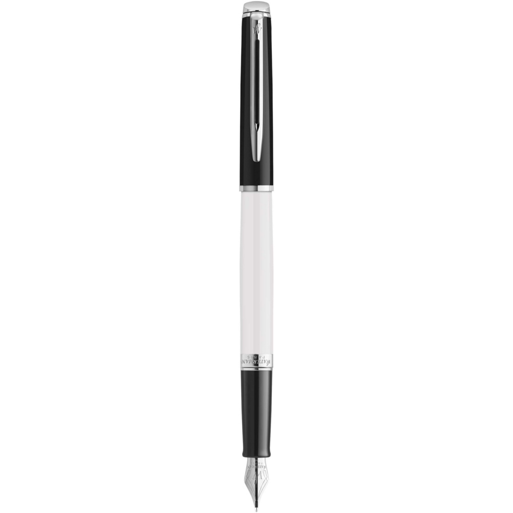 Logotrade business gift image of: Hemisphere colour blocking fountain pen with palladium trim