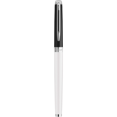 Logo trade business gift photo of: Hemisphere colour blocking fountain pen with palladium trim