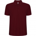 Pegaso Premium short sleeve men's polo, Garnet