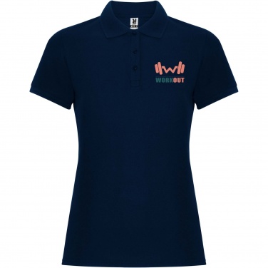 Logo trade promotional gifts image of: Pegaso Premium short sleeve women's polo