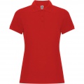 Pegaso Premium short sleeve women's polo, Red