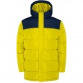 Tallin kids insulated jacket, Yellow / Navy Blue