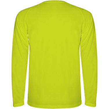 Logo trade corporate gift photo of: Montecarlo long sleeve kids sports t-shirt