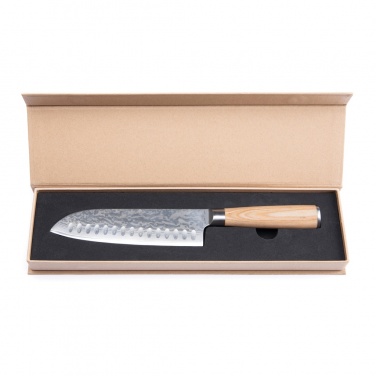 Logo trade promotional merchandise image of: VINGA Hattasan Damascus Santoku knife