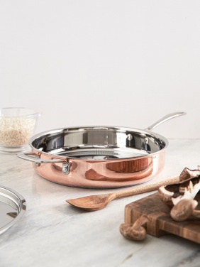 Logo trade promotional giveaway photo of: VINGA Baron copper sauté pan