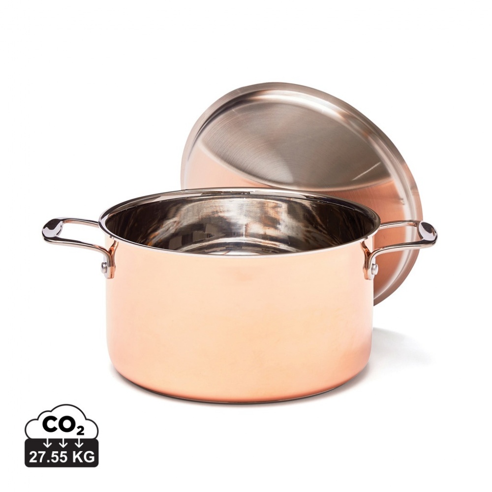 Logotrade promotional gift image of: VINGA Baron copper saucepan