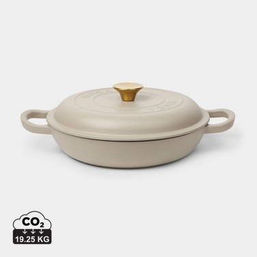 Logo trade promotional giveaways picture of: VINGA Monte enameled cast iron sauté pan