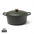 VINGA Monte enameled cast iron pot 5.5L, green