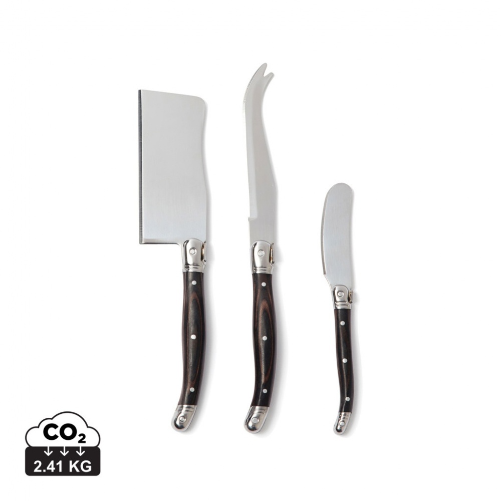 Logo trade advertising products image of: VINGA Gigaro cheese knives