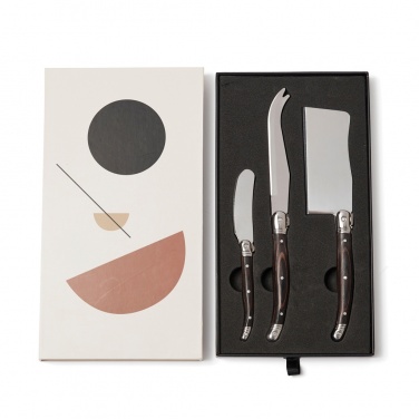 Logo trade corporate gifts picture of: VINGA Gigaro cheese knives