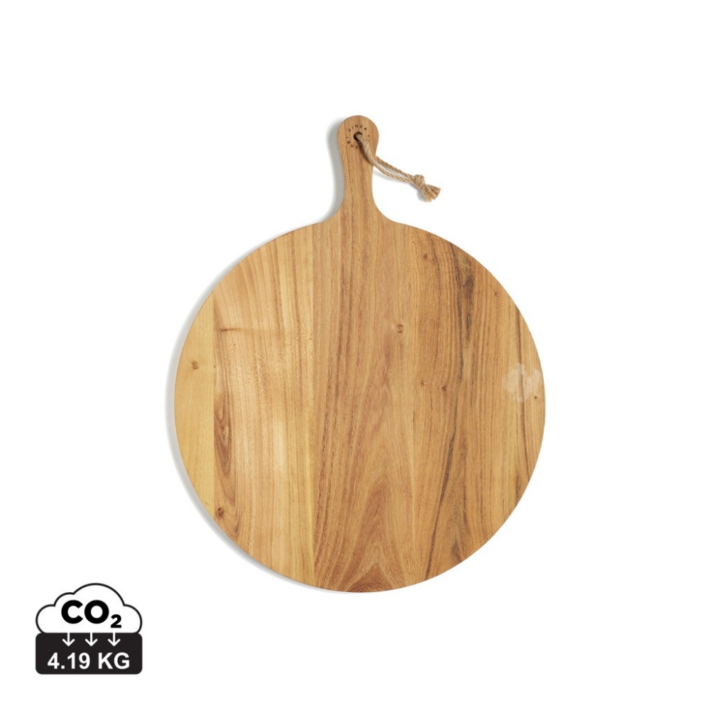 Logo trade promotional giveaways picture of: VINGA Buscot Round Serving Board