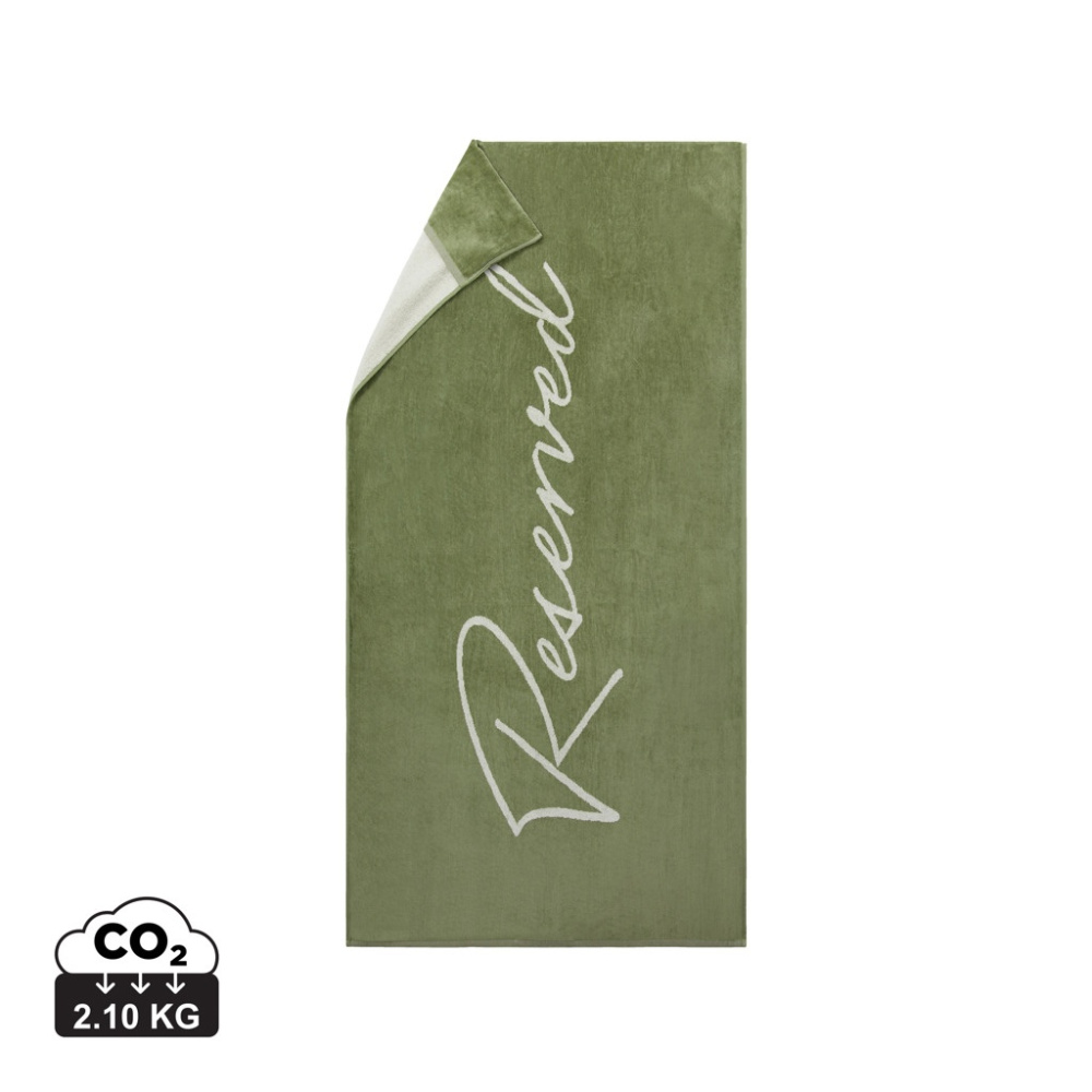 Logo trade promotional gift photo of: Vinga Lounge chair towel