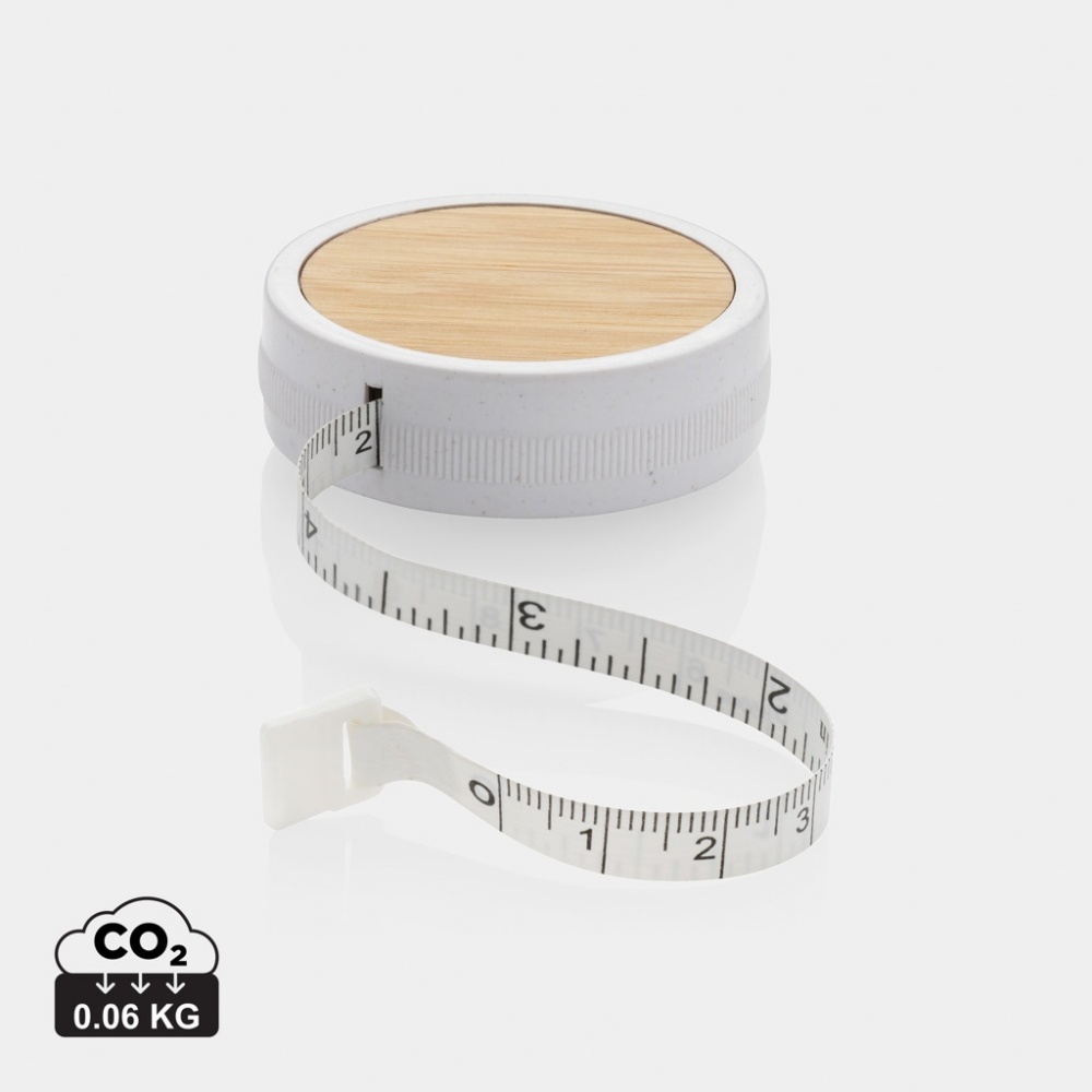 Logo trade promotional items picture of: RCS recycled plastic & bamboo tailor tape