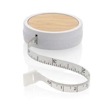 Logotrade promotional item picture of: RCS recycled plastic & bamboo tailor tape