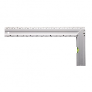 Logo trade promotional gifts picture of: Ruler with level