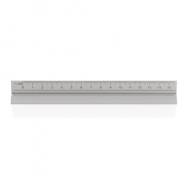 Logotrade promotional merchandise photo of: 15cm. Aluminum triangular ruler