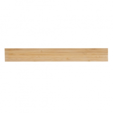 Logotrade corporate gift image of: Timberson extra thick 30cm double sided bamboo ruler