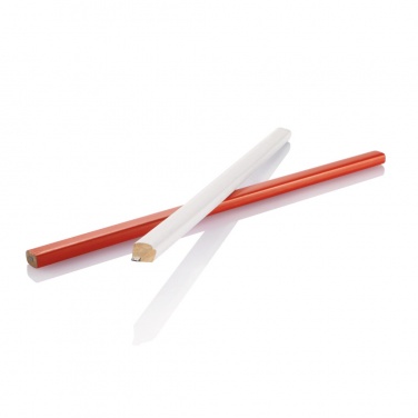 Logo trade business gift photo of: 25cm wooden carpenter pencil