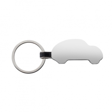 Logo trade promotional products image of: RCS recycled zinc alloy car keyring