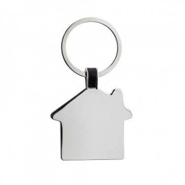 Logotrade corporate gifts photo of: RCS recycled zinc alloy house keyring