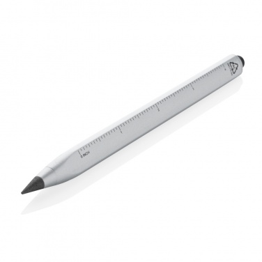 Logo trade advertising product photo of: Eon RCS recycled aluminum infinity multitasking pen