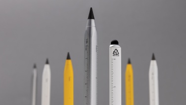 Logo trade promotional giveaways image of: Eon RCS recycled aluminum infinity multitasking pen