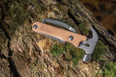 Logotrade corporate gift picture of: Wooden multi-tool hammer