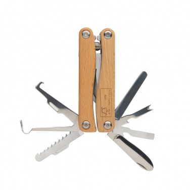 Logo trade promotional merchandise photo of: Wooden garden multi-tool