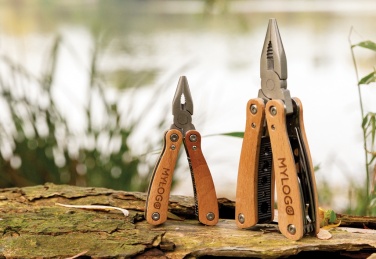 Logo trade corporate gifts picture of: Wood multitool mini