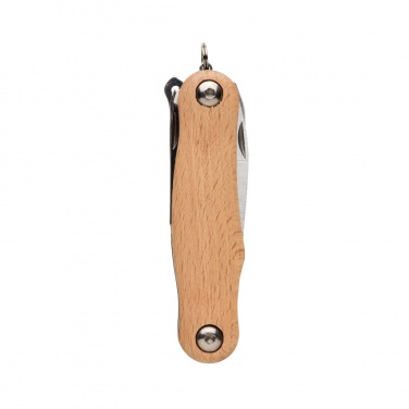 Logo trade promotional items picture of: Wood pocket knife