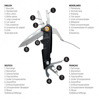 Logo trade promotional products image of: Excalibur tool with bit set