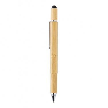 Logotrade corporate gift image of: Bamboo 5-in-1 toolpen