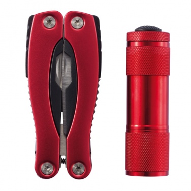 Logotrade promotional gift picture of: Multitool and torch set