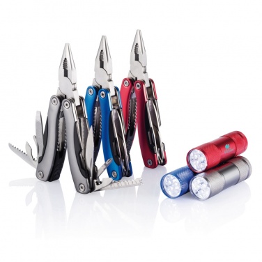 Logotrade advertising product picture of: Multitool and torch set