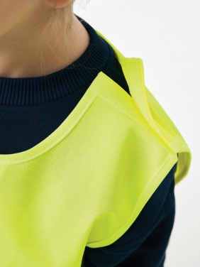 Logo trade promotional merchandise image of: GRS recycled PET high-visibility safety vest 3-6 years