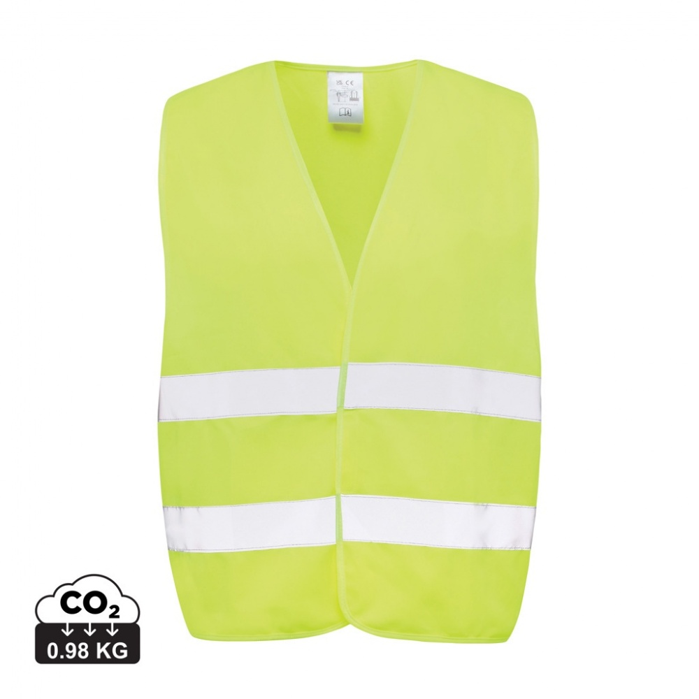 Logotrade promotional items photo of: GRS recycled PET high-visibility safety vest