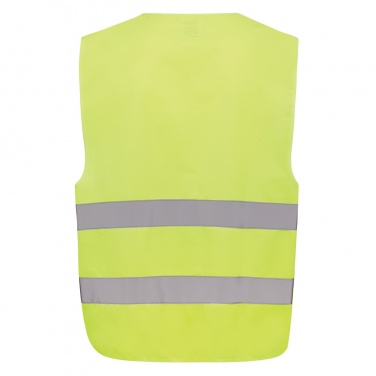 Logo trade corporate gift photo of: GRS recycled PET high-visibility safety vest