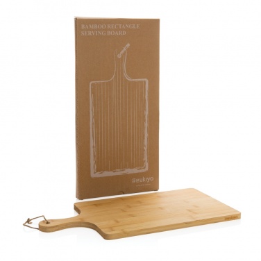 Logotrade promotional products photo of: Ukiyo bamboo rectangle serving board