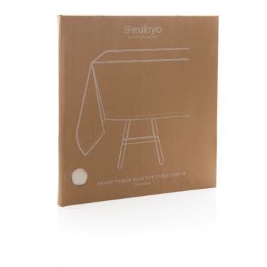 Logo trade promotional product photo of: Ukiyo Aware™ 180gr rcotton table cloth 250x140cm