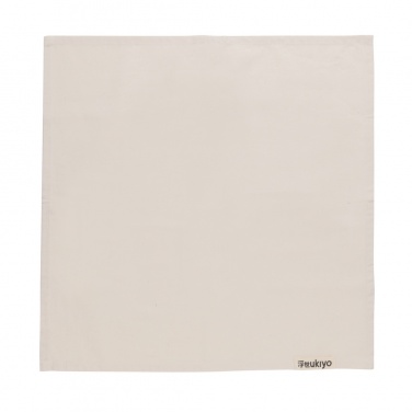 Logo trade promotional giveaways image of: Ukiyo Aware™ 180gr rcotton table napkins 4pcs set