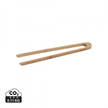 Logo trade promotional gifts image of: Ukiyo bamboo serving tongs