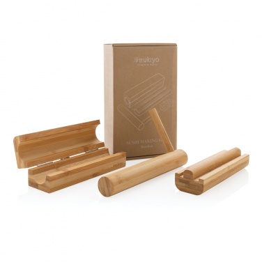 Logo trade promotional merchandise image of: Ukiyo bamboo sushi making set