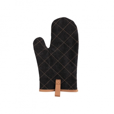 Logo trade promotional gift photo of: Deluxe canvas oven mitt