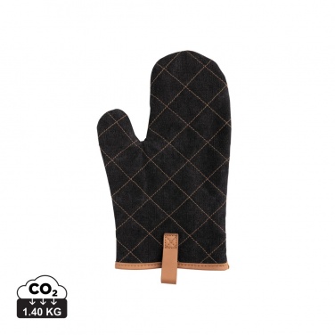 Logo trade promotional merchandise photo of: Deluxe canvas oven mitt