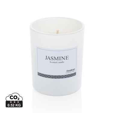 Logo trade promotional giveaways image of: Ukiyo small scented candle in glass