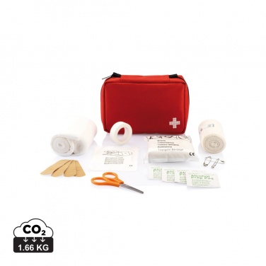 Logo trade advertising product photo of: Mail size first aid kit